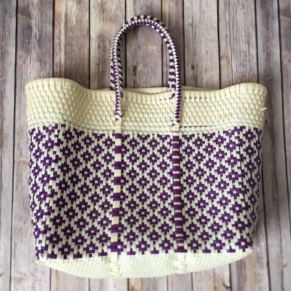 plastic beach tote bags